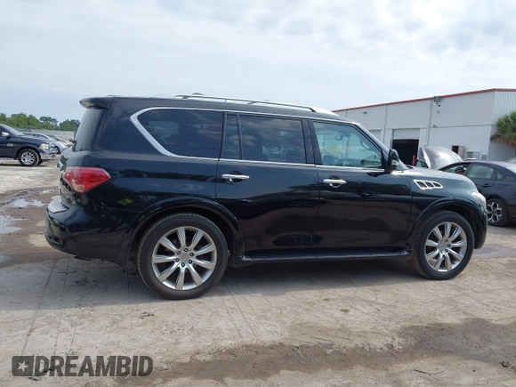 2014 Infiniti QX80 with VIN JN8AZ2NF0E9552320, listed as a IAAI auction lot 42339352 with 160,583 mi miles and . Bid and sale history available at DreamBid. Image 13.