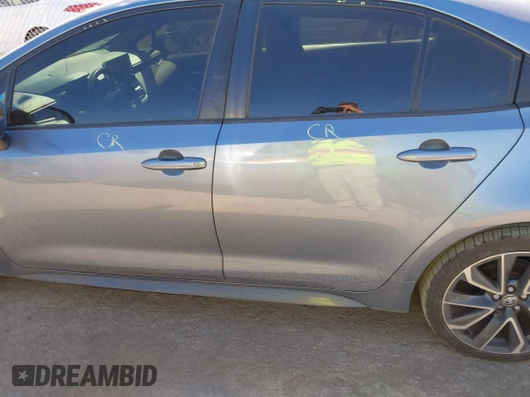 2021 Toyota Corolla SE with VIN JTDS4MCE4MJ060004, listed as a IAAI auction lot 41678974 with 49,424 mi miles and . Bid and sale history available at DreamBid. Image 14.