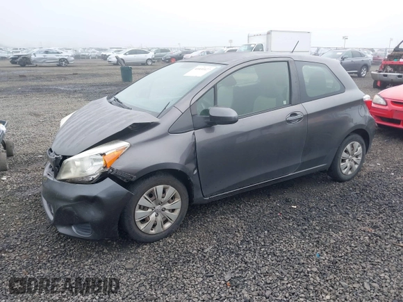 2013 Toyota Yaris L with VIN JTDJTUD39DD560766, listed as a IAAI auction lot 41031127 with 57,831 mi miles. Bid and sale history available at carsss.com. Image 17.