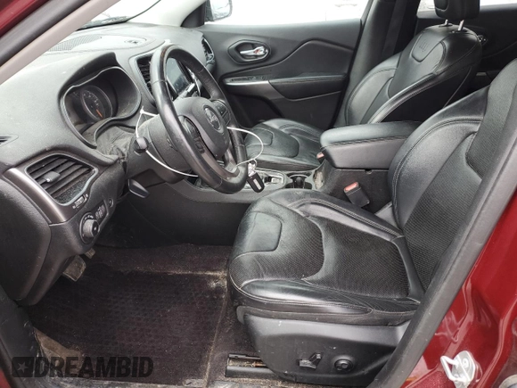 2019 Jeep Cherokee Limited с VIN 1C4PJMDN3KD167277, выставлен на аукционе Copart как лот 50205235 с пробегом 57 257 миль миль и На запчасти • Non repairable. История ставок и продаж доступна на DreamBid. Изображение 7.