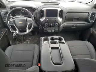 2021 Chevrolet Silverado 1500 LT with VIN 3GCUYDET2MG149418, listed as a Copart auction lot 89065105 with 142,539 mi miles and Salvage Title. Bid and sale history available at carsss.com. Image 8.