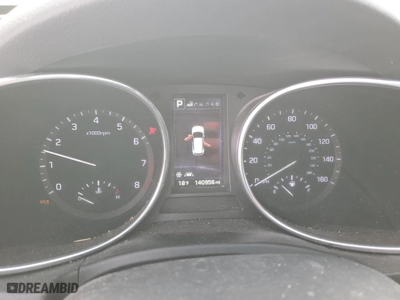 2017 Hyundai Santa Fe Limited Ultimate with VIN KM8SRDHFXHU175080, listed as a Copart auction lot 45749745 with 140,956 mi miles and Salvage Title. Bid and sale history available at carsss.com. Image 9.