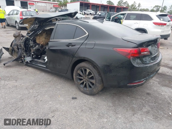 2017 Acura TLX with VIN 19UUB1F33HA008913, listed as a IAAI auction lot 41332238 with Not provided miles and . Bid and sale history available at DreamBid. Image 3.