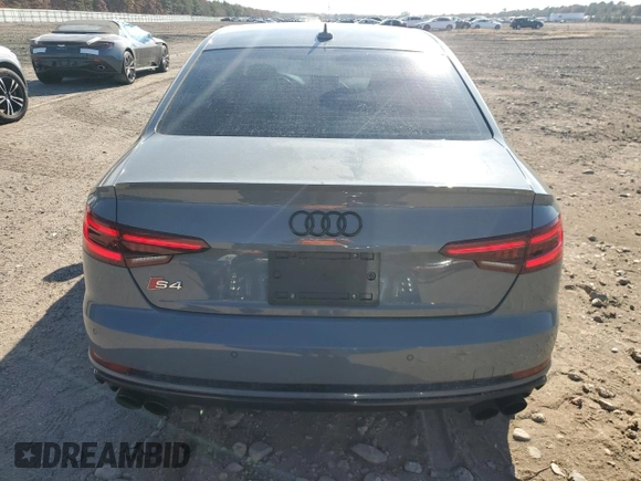 2019 Audi S4 Premium Plus with VIN WAUB4AF41KA013413, listed as a Copart auction lot 69788004 with 85,602 mi miles and Salvage Title. Bid and sale history available at carsss.com. Image 6.