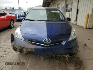 2012 Toyota Prius Two with VIN JTDZN3EU6C3130213, listed as a Copart auction lot 53680895 with Not Provided miles and Salvage Title. Bid and sale history available at DreamBid. Image 5.