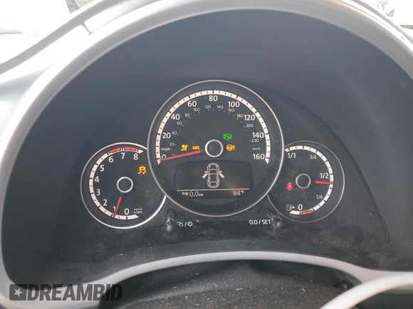 2016 Volkswagen Beetle Denim с VIN 3VW507AT7GM814044, выставлен на аукционе Copart как лот 59352315 с пробегом Не указан миль и Списание • Salvage title. История ставок и продаж доступна на DreamBid. Изображение 9.