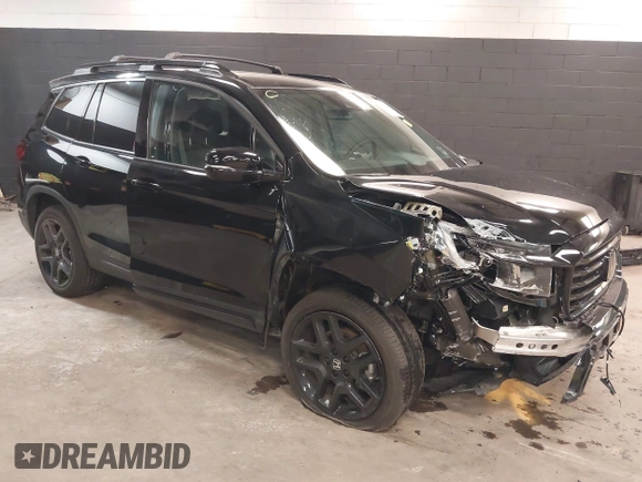 2024 Honda Passport Black Edition with VIN 5FNYF8H82RB002633, listed as a IAAI auction lot 42296310 with 12,991 mi miles and . Bid and sale history available at DreamBid. Image 1.