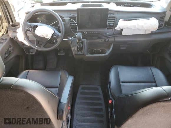 2024 Ford Transit Cargo with VIN 1FTBR1Y85RKA07509, listed as a Copart auction lot 42248405 with Not Provided miles and Salvage Title. Bid and sale history available at DreamBid. Image 8.