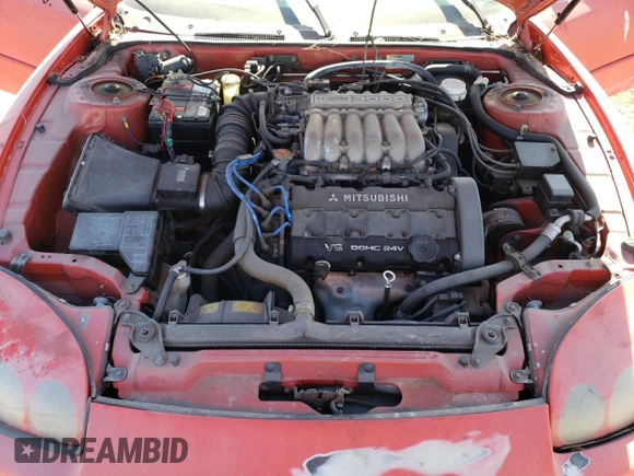 1996 Mitsubishi 3000GT GT z VIN JA3AM84J2TY003206, wystawiony jako Copart lot #71827984 z przebiegiem 222 405 mil mil oraz Czysty tytuł • Clean title. Historia ofert i sprzedaży dostępna na DreamBid. Obrazek 11.