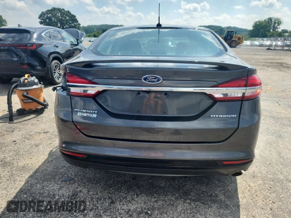 2017 Ford Fusion Titanium with VIN 3FA6P0SU5HR134672, listed as a Copart auction lot 64281645 with 97,284 mi miles and Clean title. Bid and sale history available at DreamBid. Image 6.