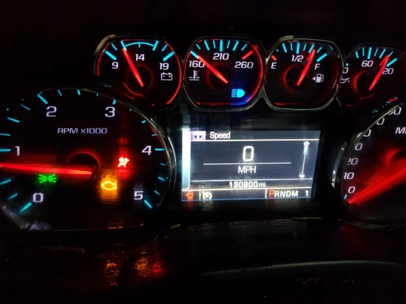 2015 Chevrolet Silverado 2500HD LT with VIN 1GC1KVE87FF165656, listed as a Copart auction lot 42554725 with 130,800 mi miles and Clean Title. Bid and sale history available at carsss.com. Image 9.