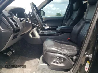 2015 Land Rover Range Rover with VIN SALGW3TF9FA204998, listed as a Copart auction lot 59112515 with 91,655 mi miles and Salvage title. Bid and sale history available at DreamBid. Image 7.