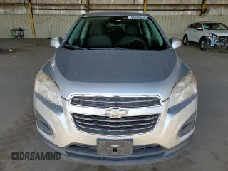 2015 Chevrolet Trax LS with VIN KL7CJKSB4FB256897, listed as a Copart auction lot 54090835 with 117,981 mi miles and Clean Title. Bid and sale history available at carsss.com. Image 5.