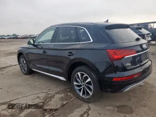2021 Audi Q5 Premium with VIN WA1AAAFY3M2129651, listed as a Copart auction lot 58509405 with 23,567 mi miles and Clean title. Bid and sale history available at DreamBid. Image 2.