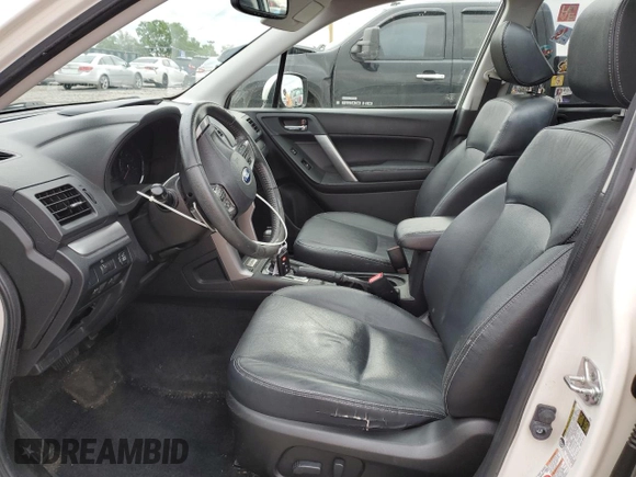 2015 Subaru Forester XT Touring with VIN JF2SJGUC5FH538188, listed as a Copart auction lot 57512555 with 94,236 mi miles and Salvage title. Bid and sale history available at DreamBid. Image 7.
