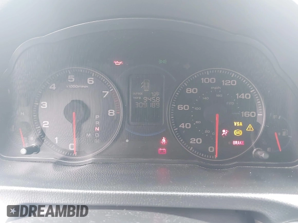 2004 Acura TSX с VIN JH4CL96884C027942, выставлен на аукционе IAAI как лот 42507543 с пробегом 309 189 миль миль и . История ставок и продаж доступна на DreamBid. Изображение 7.