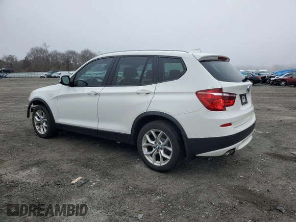 2011 BMW X3 28i with VIN 5UXWX5C59BL712808, listed as a Copart auction lot 51186475 with 129,586 mi miles and Clean Title. Bid and sale history available at carsss.com. Image 2.
