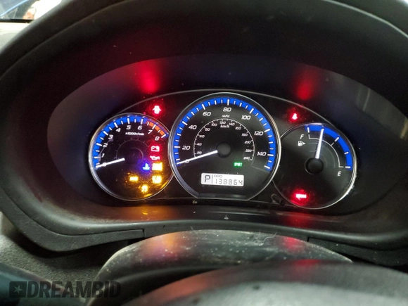 2011 Subaru Forester 2.5X Premium with VIN JF2SHBDC0BH710622, listed as a Copart auction lot 54955775 with 138,864 mi miles and Salvage Title. Bid and sale history available at carsss.com. Image 9.