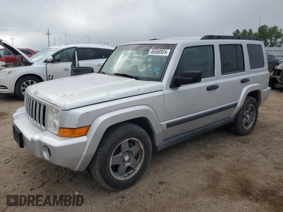 2006 Jeep Commander with VIN 1J8HG48KX6C195536, listed as a Copart auction lot 66568924 with 159,255 mi miles and Clean Title. Bid and sale history available at carsss.com. Image 1.