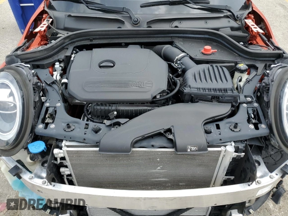 2021 MINI Hardtop Cooper with VIN WMWXR3C03M2N94446, listed as a Copart auction lot 56406585 with 25,240 mi miles and Salvage title. Bid and sale history available at DreamBid. Image 11.