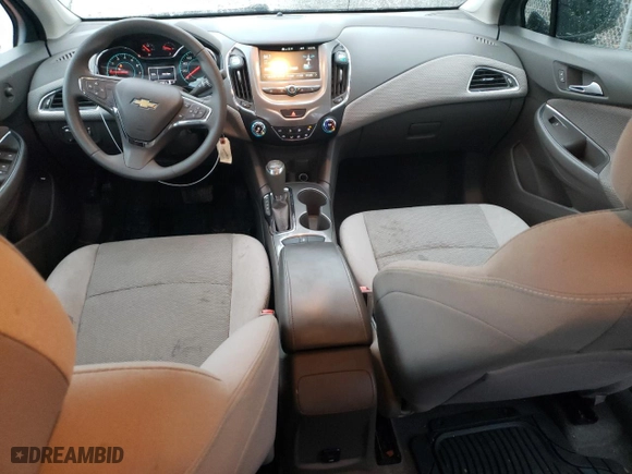 2018 Chevrolet Cruze LT with VIN 1G1BE5SM8J7214128, listed as a Copart auction lot 86360914 with 107,557 mi miles and Clean Title. Bid and sale history available at carsss.com. Image 8.