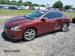 2011 Nissan Maxima SV with VIN 1N4AA5AP5BC850823, listed as a Copart auction lot 60701225 with 78,584 mi miles and Salvage title. Bid and sale history available at DreamBid. Image 1.