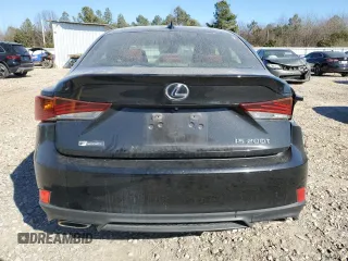 2017 Lexus IS with VIN JTHBA1D28H5042310, listed as a Copart auction lot 46714305 with 80,085 mi miles and Salvage Title. Bid and sale history available at carsss.com. Image 6.
