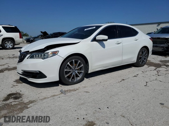 2016 Acura TLX Technology with VIN 19UUB3F5XGA001811, listed as a Copart auction lot 53371485 with Not provided miles and Salvage title. Bid and sale history available at DreamBid. Image 1.