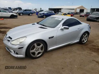 2006 Mercedes-Benz SLK-Class 3.5L with VIN WDBWK56FX6F105291, listed as a Copart auction lot 55348014 with 159,233 mi miles and Clean Title. Bid and sale history available at carsss.com. Image 1.