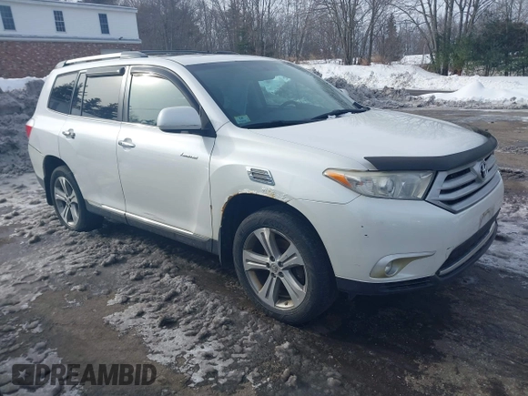 2011 Toyota Highlander Limited with VIN 5TDDK3EH5BS083808, listed as a IAAI auction lot 41559005 with 232,785 mi miles and . Bid and sale history available at DreamBid. Image 1.