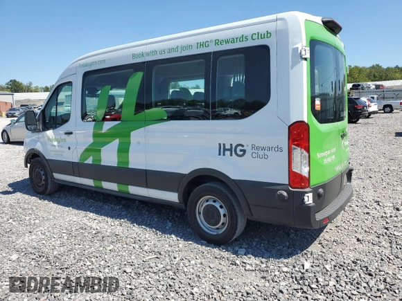2019 Ford Transit Passenger XL with VIN 1FBZX2CM2KKB60969, listed as a Copart auction lot 71937604 with 114,827 mi miles and Salvage Title. Bid and sale history available at carsss.com. Image 2.