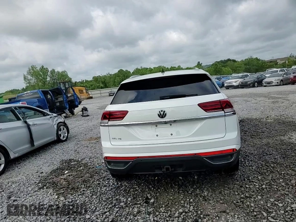 2021 Volkswagen Atlas SEL with VIN 1V2EE2CA0MC222998, listed as a Copart auction lot 57527635 with 100,802 mi miles and Salvage title. Bid and sale history available at DreamBid. Image 14.
