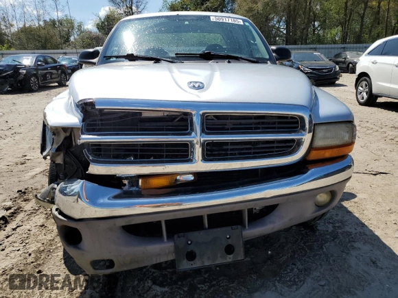 2003 Dodge Dakota SLT with VIN 1D7HL48N83S381967, listed as a Copart auction lot 50917185 with 173,089 mi miles and Salvage Title. Bid and sale history available at carsss.com. Image 5.