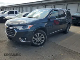 2019 Chevrolet Traverse Premier with VIN 1GNEVKKW8KJ144341, listed as a Copart auction lot 67153384 with 147,394 mi miles and Salvage Title. Bid and sale history available at carsss.com. Image 1.