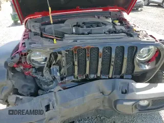 2021 Jeep Wrangler Unlimited Willys с VIN 1C4HJXDG4MW693514, выставлен на аукционе Copart как лот 62855665 с пробегом 40 542 миль миль и Списание • Salvage title. История ставок и продаж доступна на DreamBid. Изображение 15.