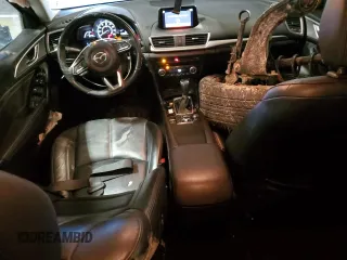 2018 Mazda 3 Touring with VIN 3MZBN1L37JM199419, listed as a Copart auction lot 48133745 with 84,279 mi miles and Salvage Title. Bid and sale history available at carsss.com. Image 8.