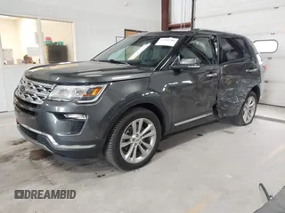 2018 Ford Explorer Limited z VIN 1FM5K8F88JGC84008, wystawiony jako IAAI lot #42203786 z przebiegiem 84 583 mil mil oraz . Historia ofert i sprzedaży dostępna na DreamBid. Obrazek 2.