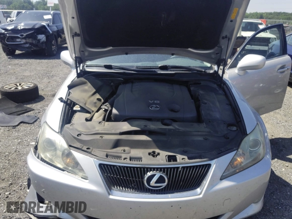 2006 Lexus IS 250 with VIN JTHCK262865003783, listed as a IAAI auction lot 42586680 with 135,135 mi miles and . Bid and sale history available at DreamBid. Image 10.