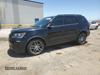 2018 Ford Explorer Sport с VIN 1FM5K8GT7JGB79558, выставлен на аукционе Copart как лот 60913215 с пробегом 136 168 миль миль и Списание • Salvage title. История ставок и продаж доступна на DreamBid. Изображение 1.