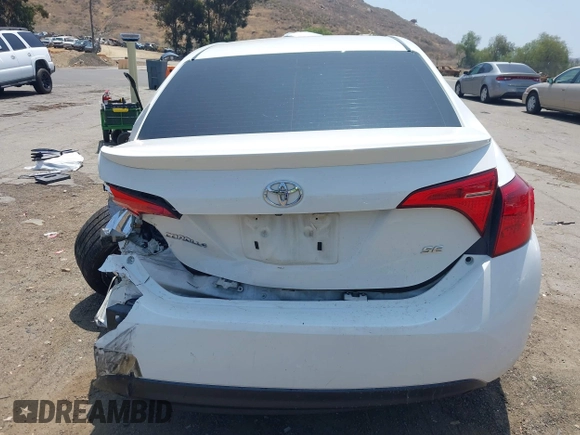 2017 Toyota Corolla L with VIN 5YFBURHE3HP610414, listed as a IAAI auction lot 42410369 with 157,908 mi miles and . Bid and sale history available at DreamBid. Image 16.