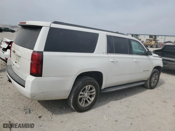 2017 Chevrolet Suburban LT with VIN 1GNSCHKC5HR120655, listed as a Copart auction lot 48794795 with 169,146 mi miles and Salvage Title. Bid and sale history available at carsss.com. Image 3.