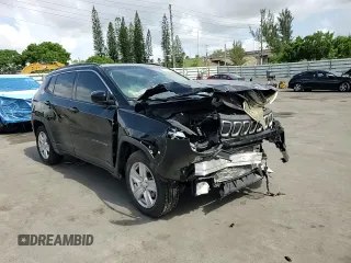 2022 Jeep Compass Latitude z VIN 3C4NJCBB0NT218033, wystawiony jako Copart lot #58291025 z przebiegiem 25 212 mil mil oraz Nie do naprawy • Non repairable. Historia ofert i sprzedaży dostępna na DreamBid. Obrazek 14.