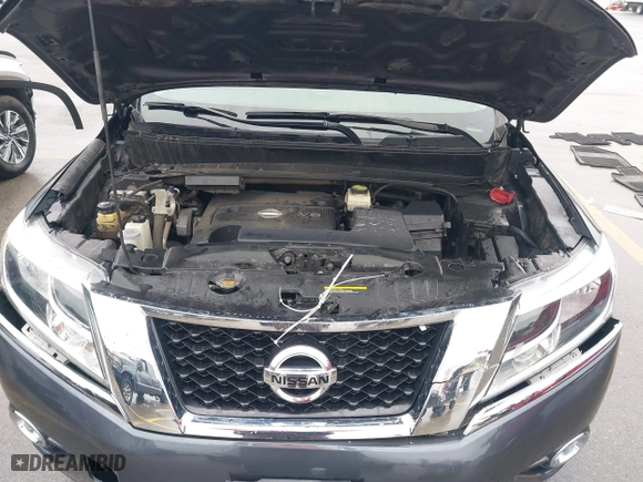 2013 Nissan Pathfinder SL with VIN 5N1AR2MN5DC647196, listed as a IAAI auction lot 41562785 with 154,670 mi miles. Bid and sale history available at carsss.com. Image 10.