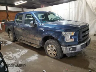 2015 Ford F-150 XLT with VIN 1FTEW1EP2FFC73690, listed as a Copart auction lot 61154355 with 145,389 mi miles and Salvage title. Bid and sale history available at DreamBid. Image 4.