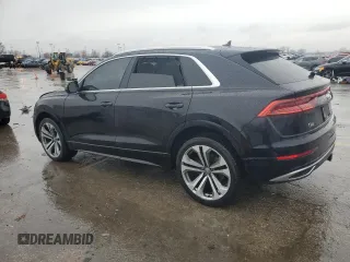 2019 Audi Q8 Prestige z VIN WA1CVBF17KD033495, wystawiony jako Copart lot #43516605 z przebiegiem 61 202 mil mil oraz Szkoda całkowita • Salvage title. Historia ofert i sprzedaży dostępna na DreamBid. Obrazek 2.