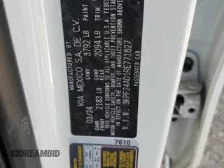 2024 Kia Forte LXS with VIN 3KPF24AD1RE771827, listed as a Copart auction lot 52141875 with 29,648 mi miles and Non Repairable. Bid and sale history available at carsss.com. Image 13.