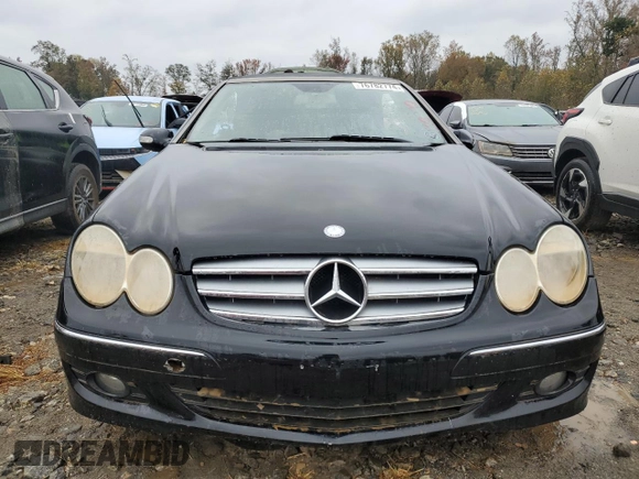 2009 Mercedes-Benz CLK 350 with VIN WDBTK56F19T108220, listed as a Copart auction lot 76782774 with Not Provided miles and Clean Title. Bid and sale history available at DreamBid. Image 5.