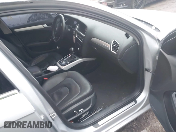 2013 Audi A4 Premium with VIN WAUBFAFLXDN038226, listed as a IAAI auction lot 41509848 with 156,969 mi miles and . Bid and sale history available at DreamBid. Image 5.