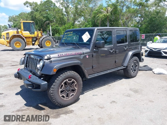 2017 Jeep Wrangler Unlimited Rubicon Recon with VIN 1C4HJWFG2HL560846, listed as a IAAI auction lot 42532745 with 101,285 mi miles and . Bid and sale history available at DreamBid. Image 17.