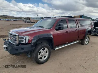 2013 GMC Sierra 2500HD SLT with VIN 1GT121C83DF107875, listed as a Copart auction lot 49161185 with 225,061 mi miles and Salvage title. Bid and sale history available at DreamBid. Image 1.